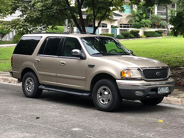Ford Expedition parked on a street