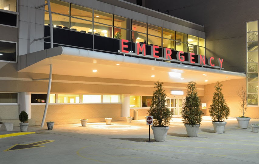 Photo of hospital. Credit of Alamy Stock Photo. 