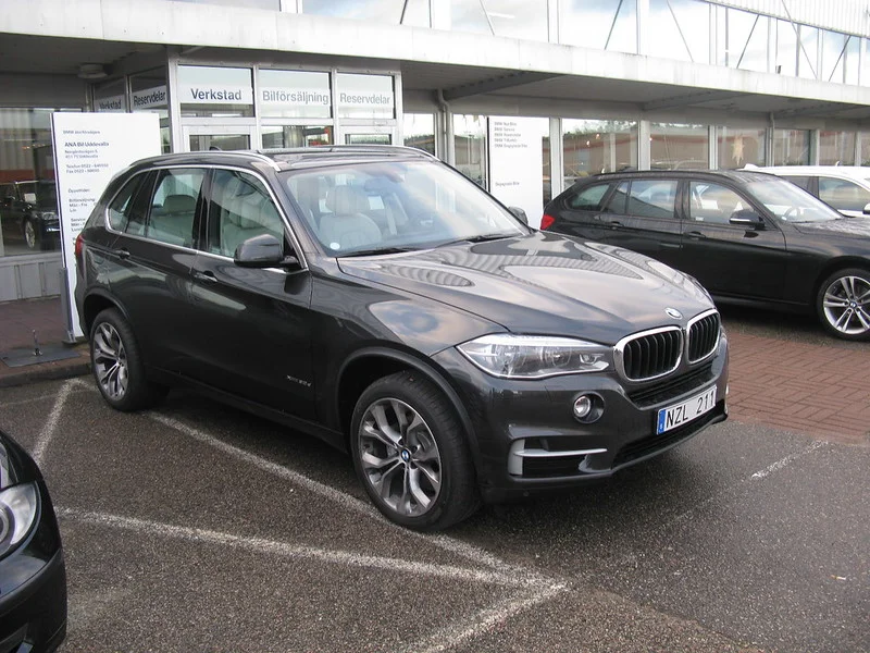 Black BMW X5
