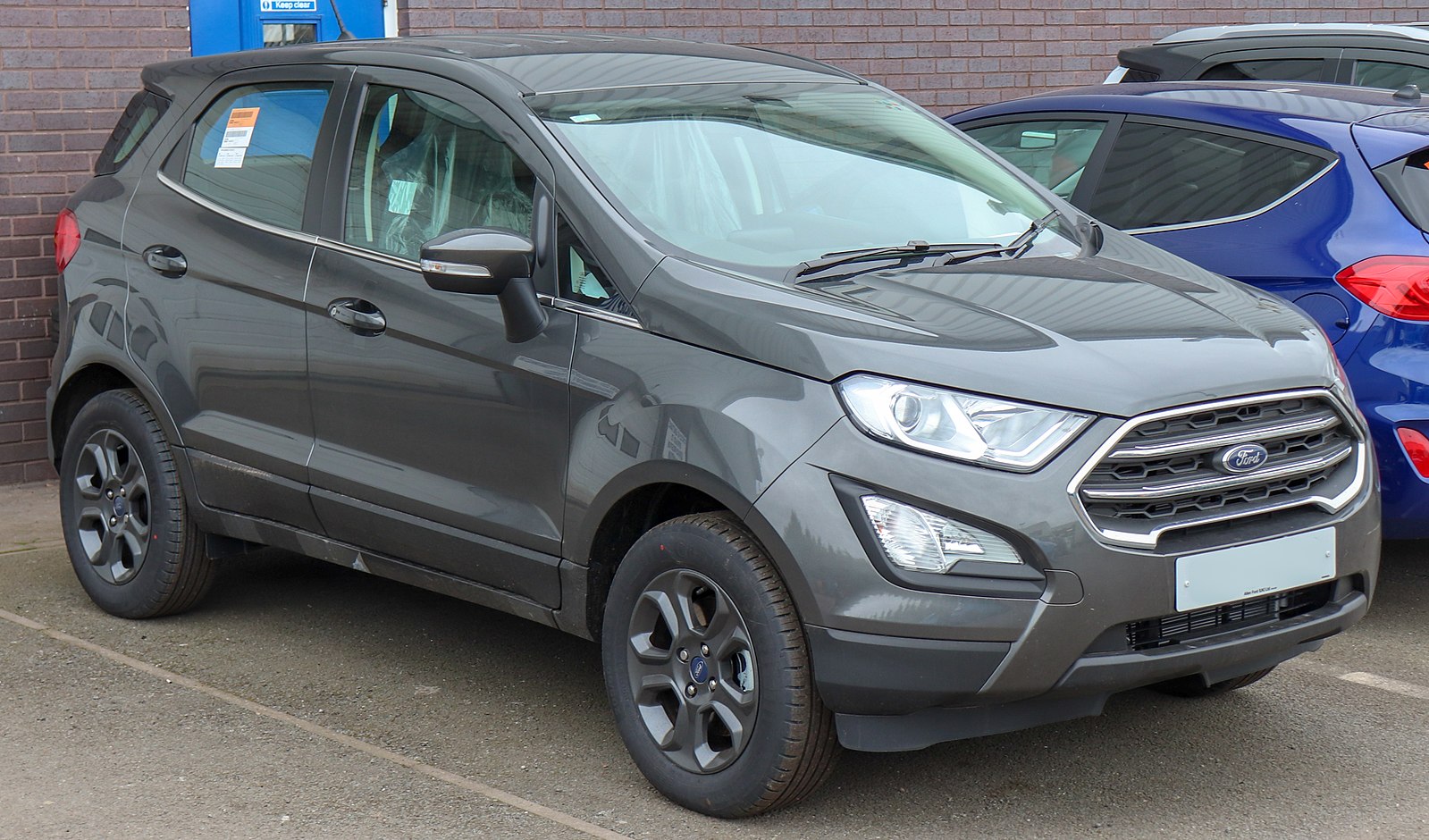 Silver Ford EcoSport