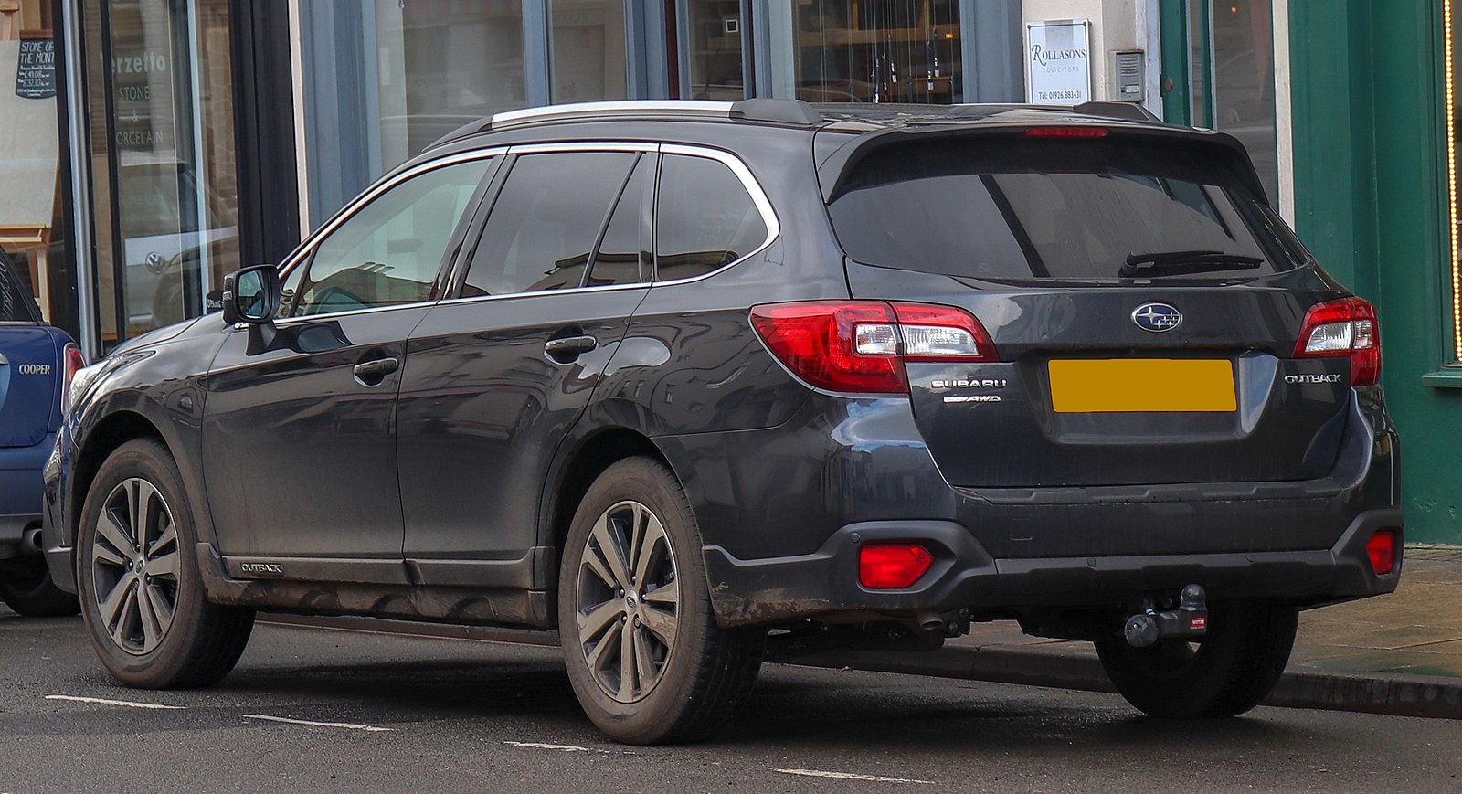 Photo of slightly dirty 2018 Subaru Outback