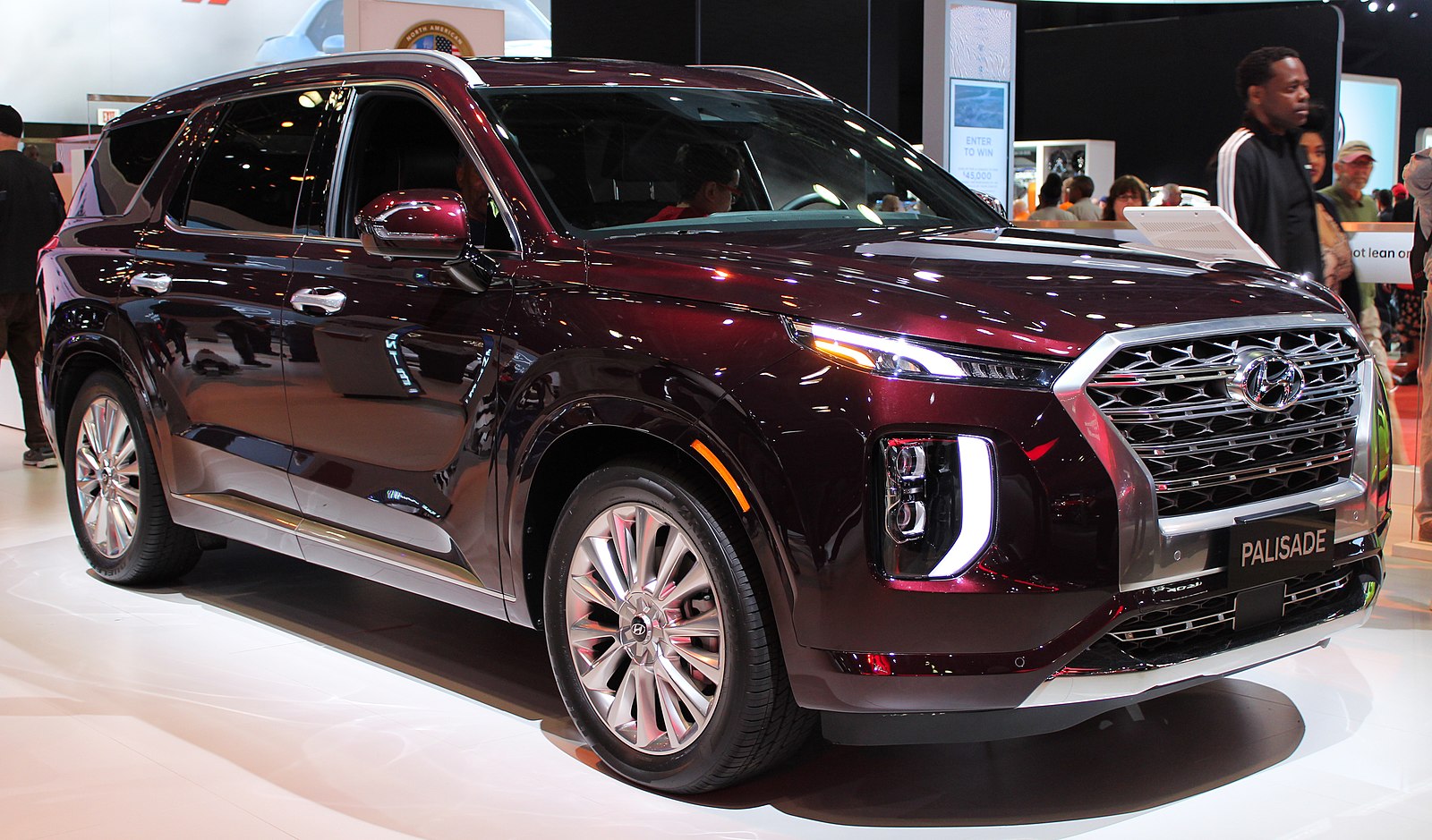 Red Hyundai Palisade