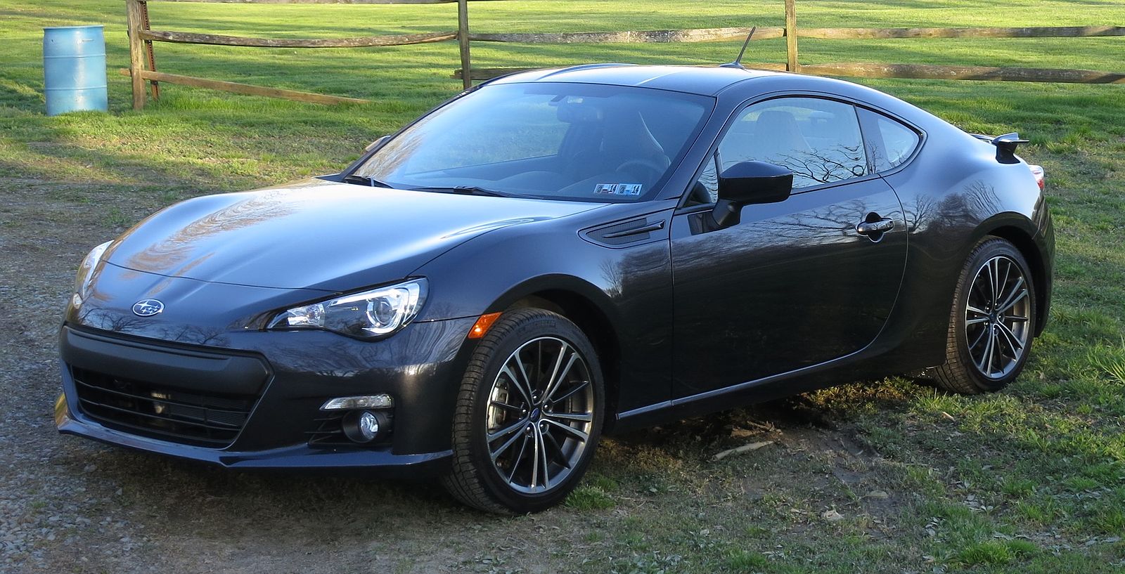 Black Subaru BRZ