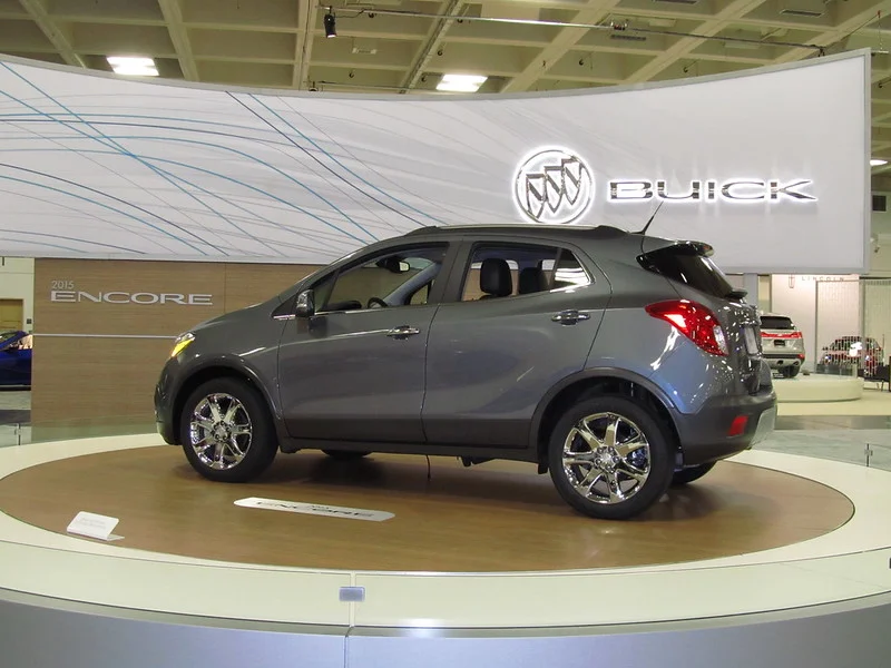 Buick Encore on display