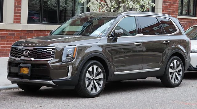 Kia Telluride parked on a street