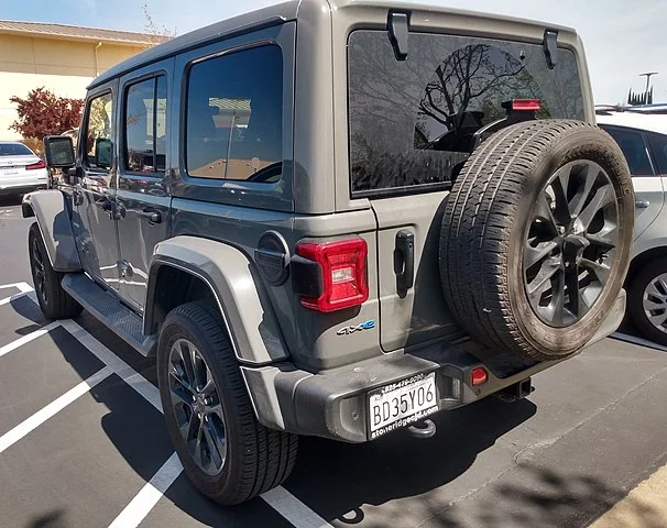 2022 Jeep Wrangler in a parking lot