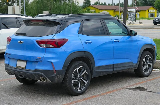 Blue 2023 Chevy Trailblazer