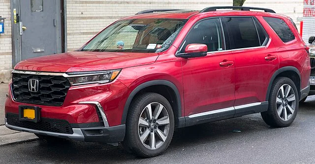 Red 2023 Honda Pilot