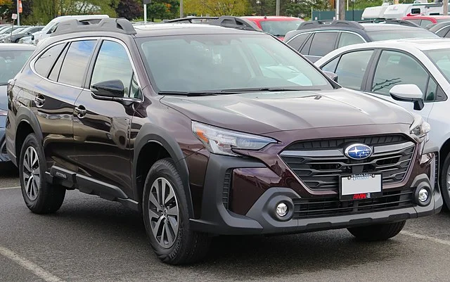 2023 Subaru Outback in a parking lot