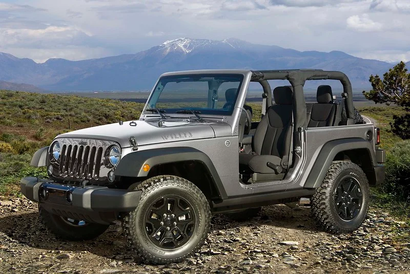 Silver 2016 Jeep Wrangler