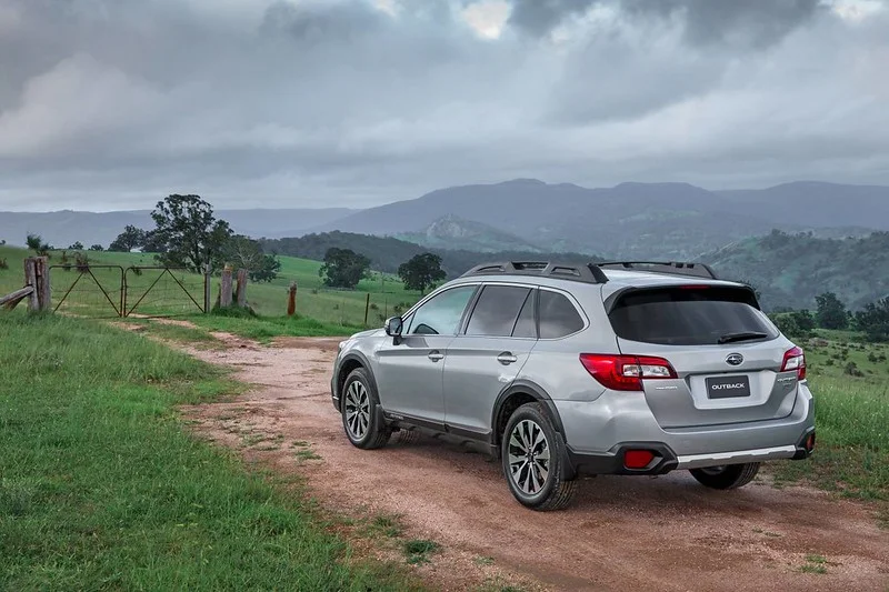 2023 Subaru Outback in the countryside