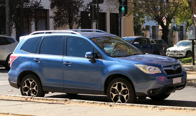 Blue 2015 Subaru Forester