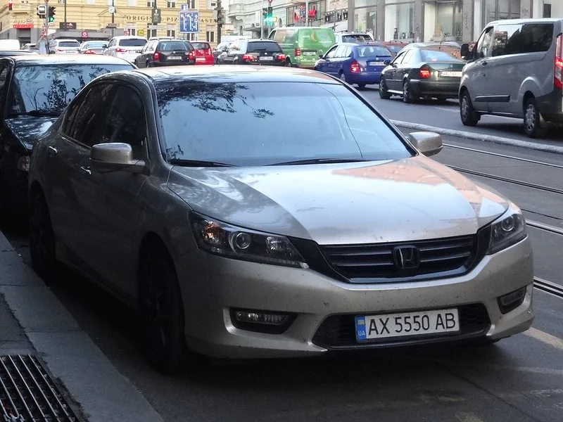 2017 Honda Accord parked on a street