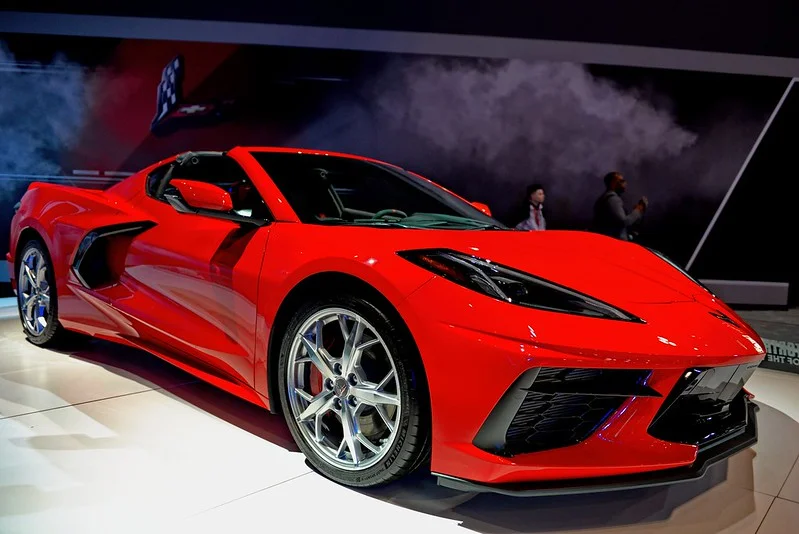 Red Chevrolet Corvette