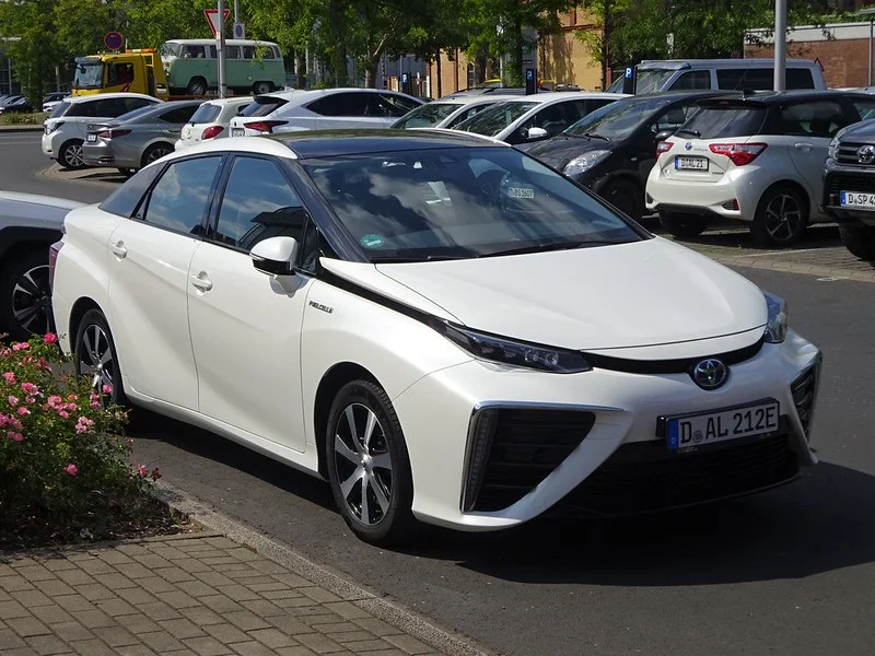 Toyota Mirai parked on a street