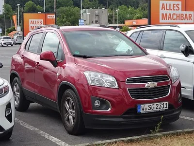 Red 2022 Chevy Trax