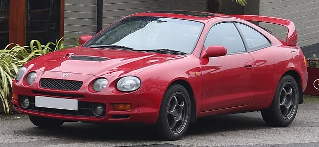 Red Toyota Celica