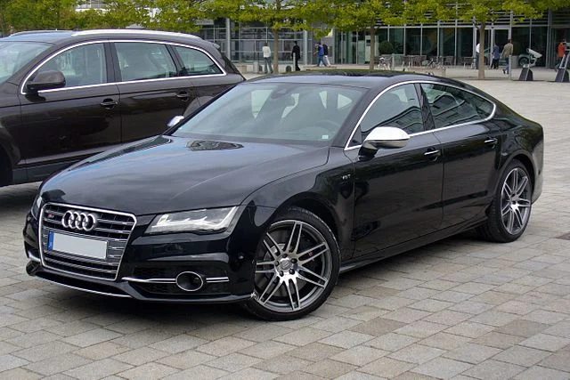 Audi S7 parked outside