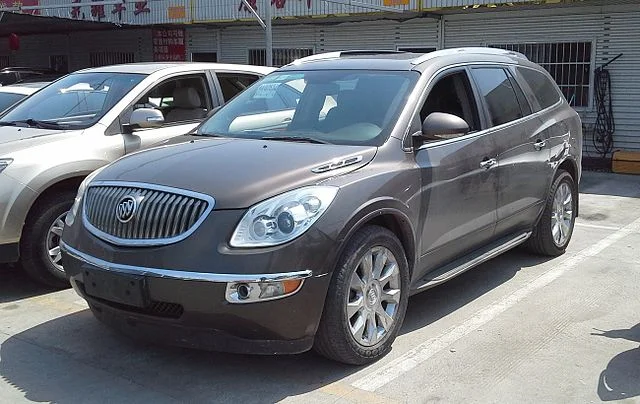 2015 Buick Enclave in a car lot
