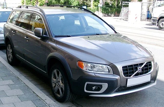 Volvo XC70 parked on a street
