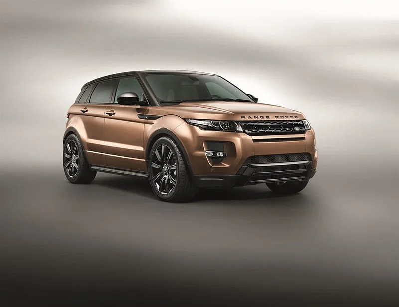 copper land rover range rover