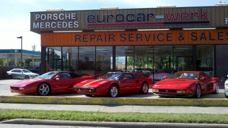 Photo of Eurocar Werk storefront, a pre-purchase inspection provider in Houston. 