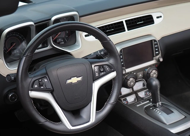 Chevy steering wheel