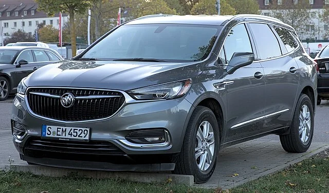 Silver Buick Enclave