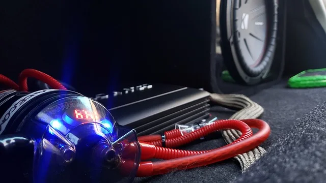 Car amp on the ground