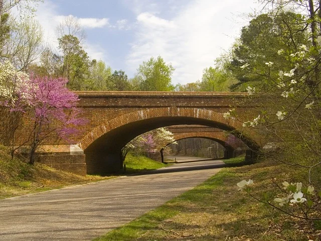 Rural road in Virginia