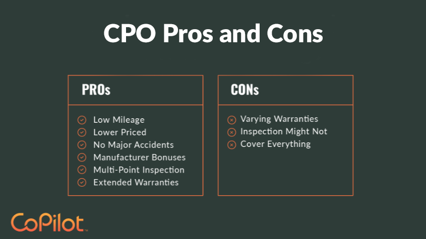 cpo pros and cons