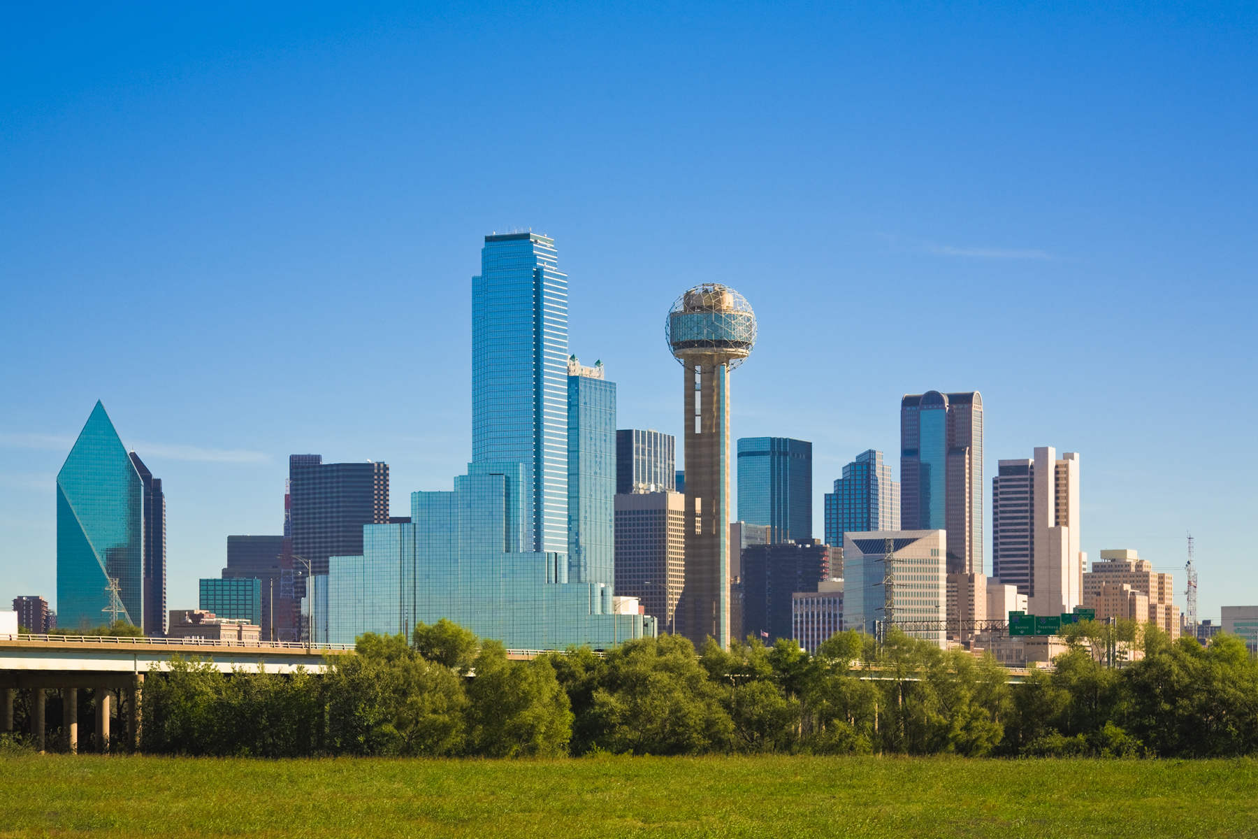 Photo of Dallas skyline