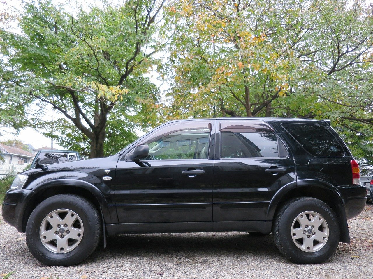 Black Ford Escape SUV