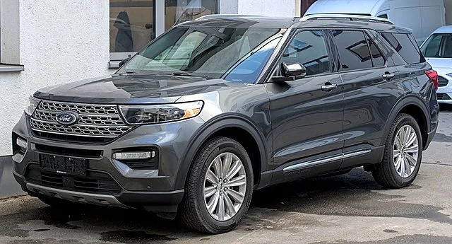 Silver 2024 Ford Explorer