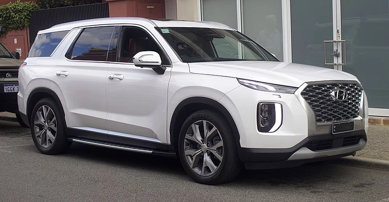 White Hyundai Palisade