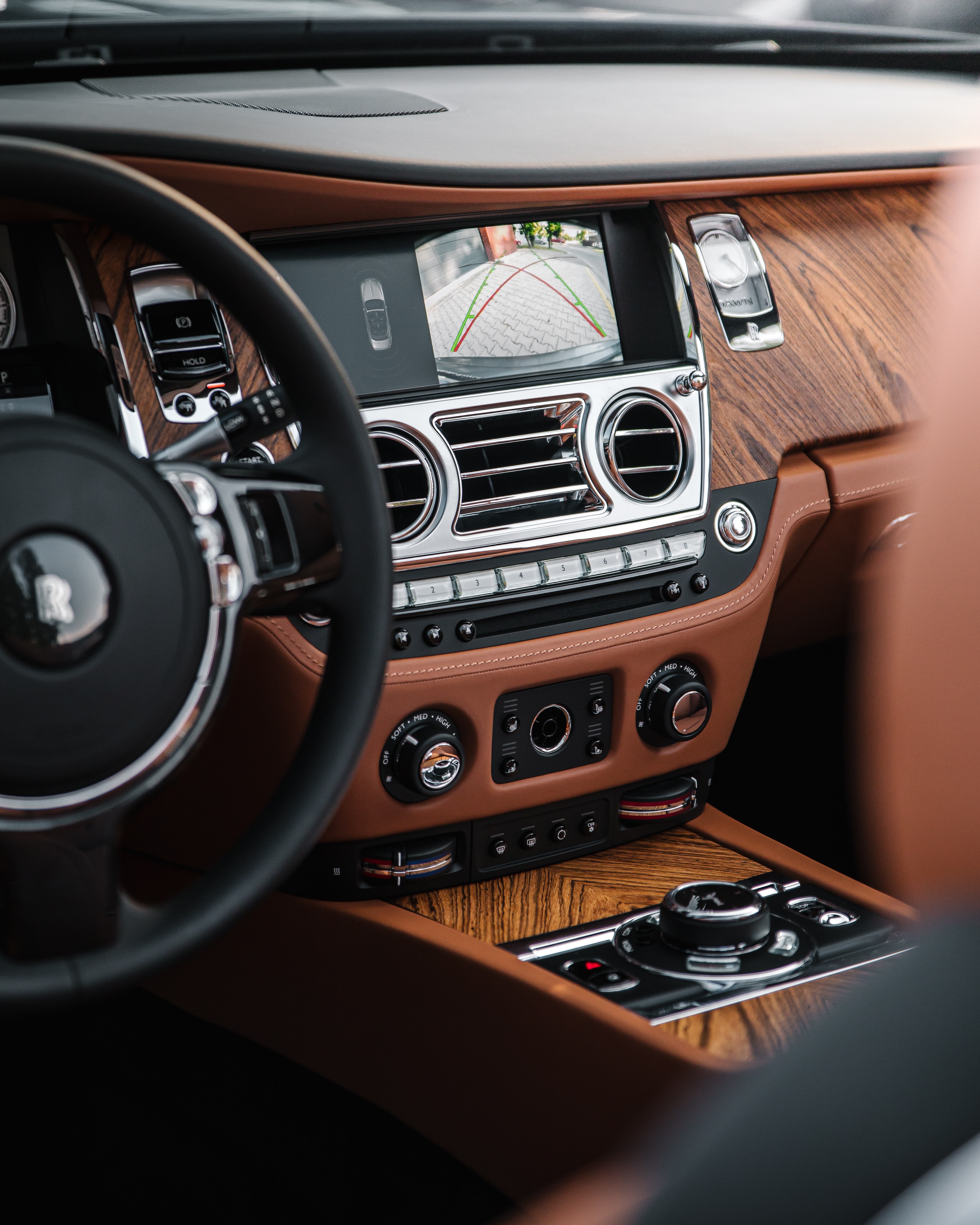 clean interior of a car