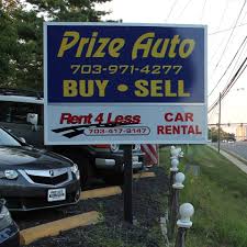 Photo of Prize Auto dealership sign
