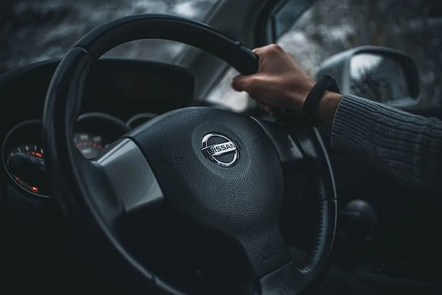 Nissan steering wheel