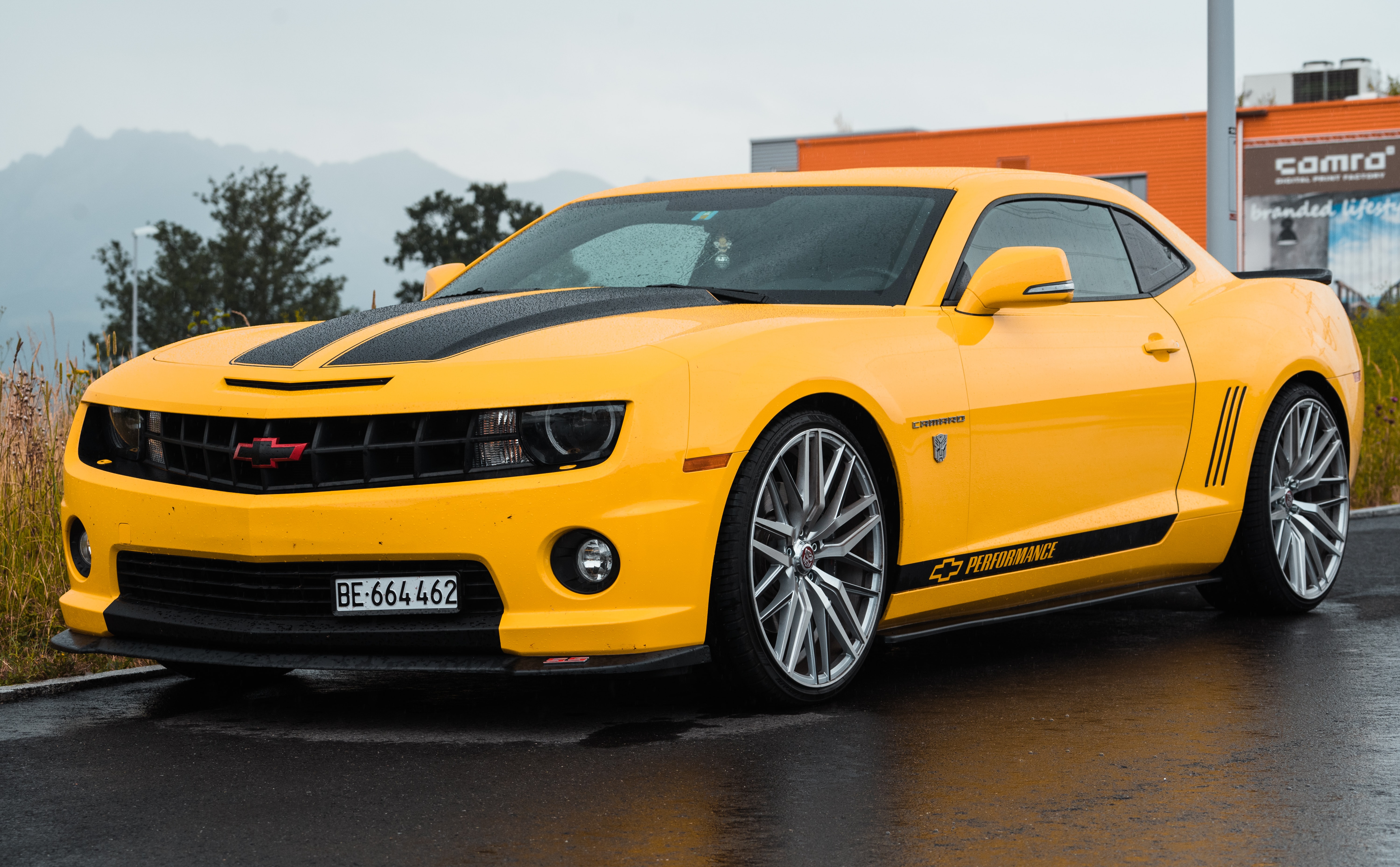 Yellow Camaro