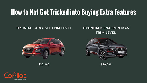 Hyundai Kona SEL Trim Level vs Hyundai Kona Iron Man Trim Level