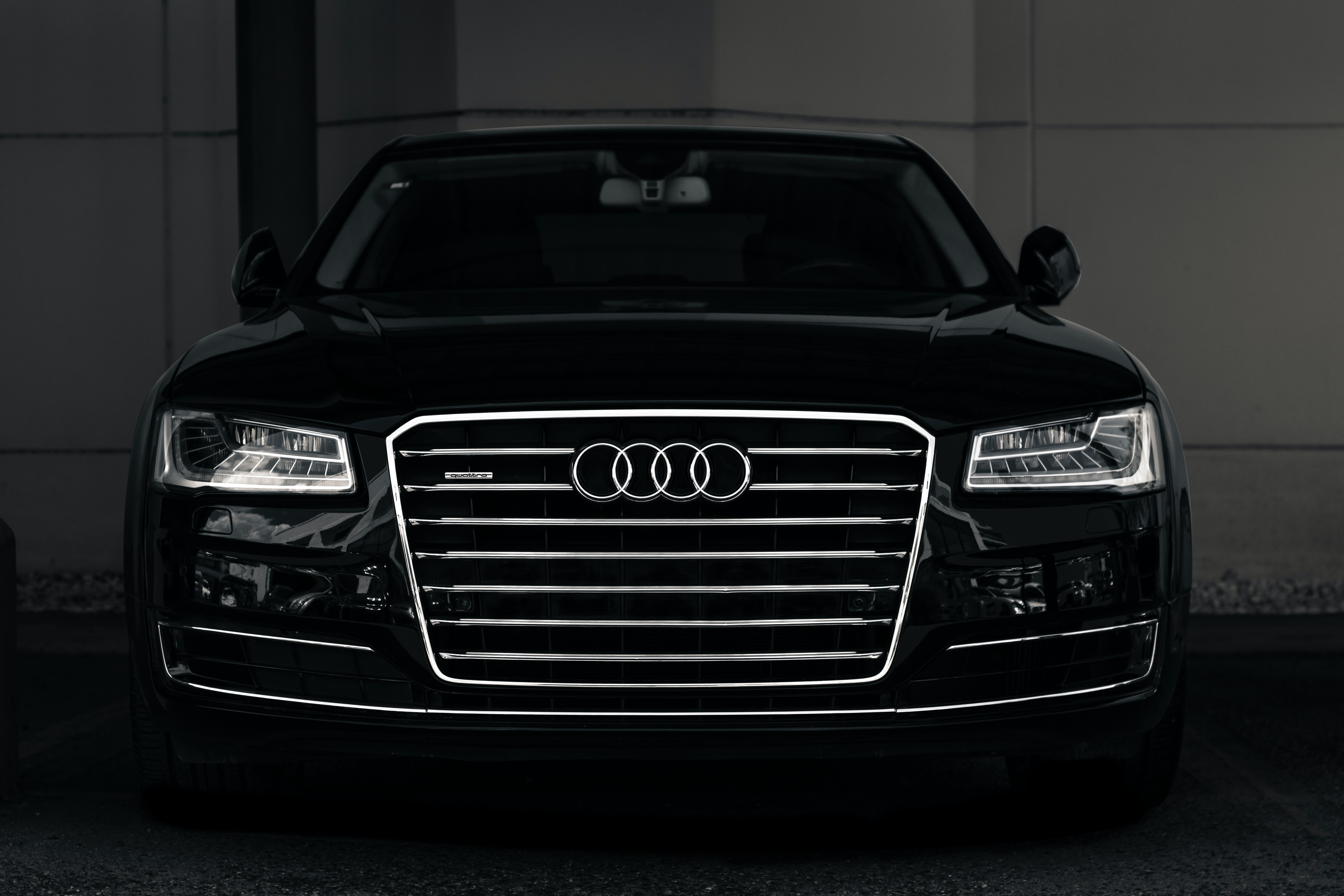 black audi vehicle