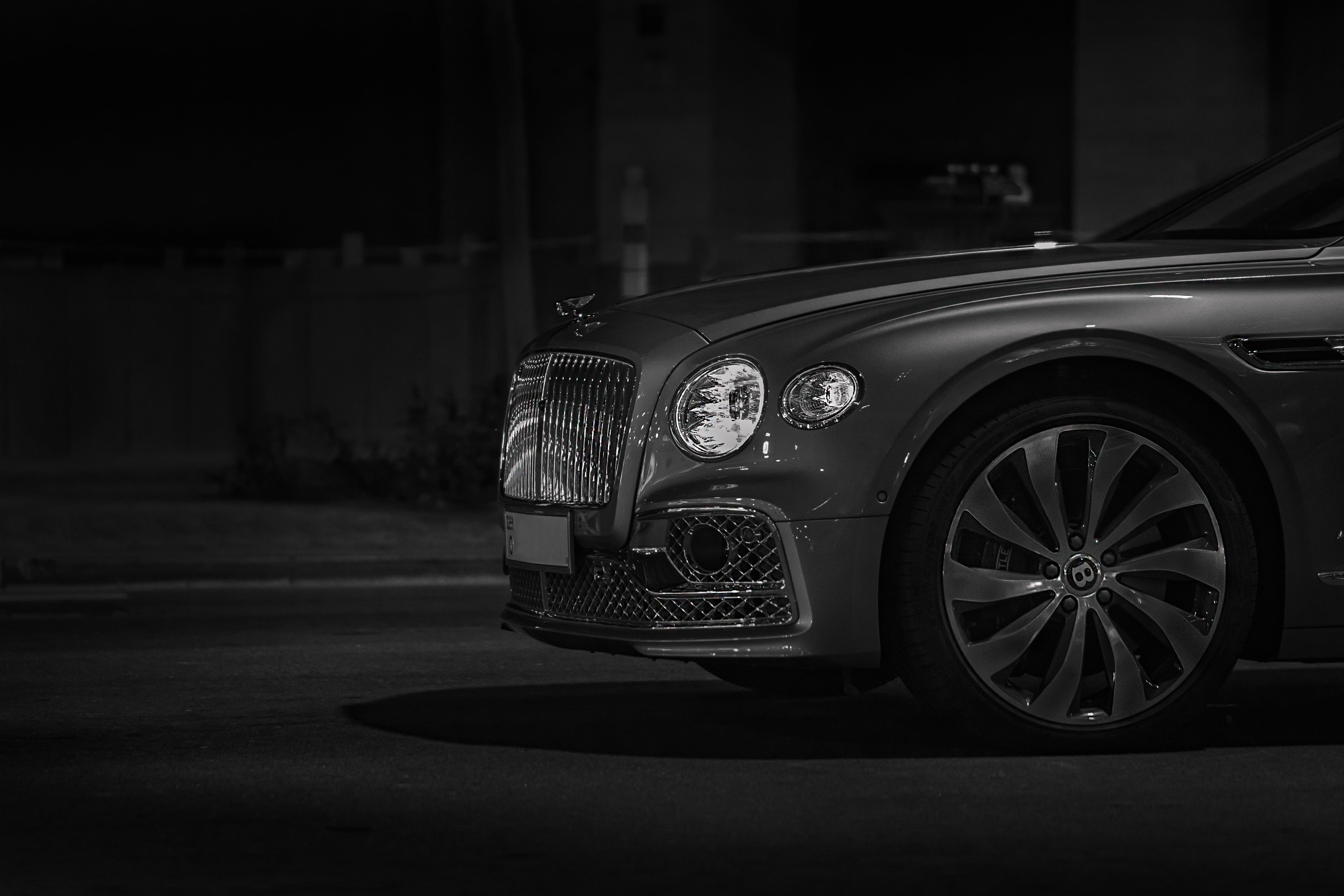 black bentley